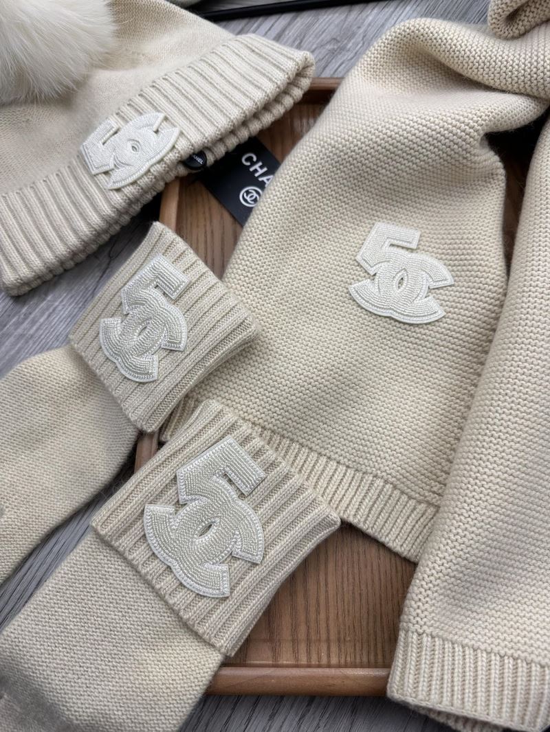 Chanel Caps Scarfs